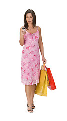 Image showing Woman shopping