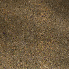 Image showing Green leather texture closeup