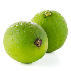 Image showing Fresh green limes