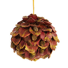 Image showing Christmas ball isolated