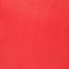 Image showing Red leather 