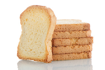 Image showing Golden brown toast