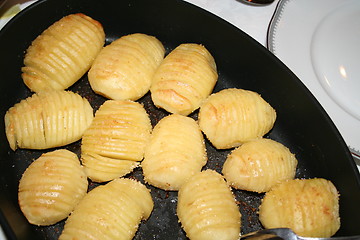 Image showing Hasselback-potatoes