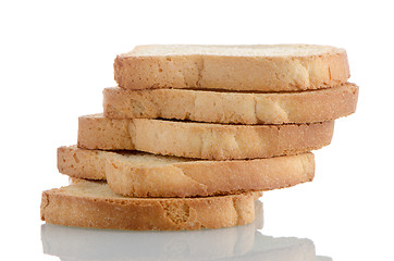 Image showing Golden brown toast