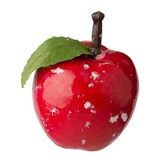 Image showing Christmas red apple decoration 