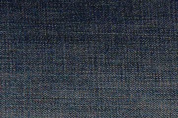 Image showing Jeans fabric texture