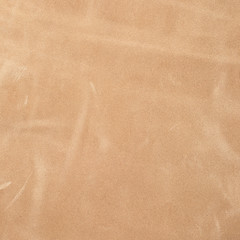 Image showing Brown leather texture closeup