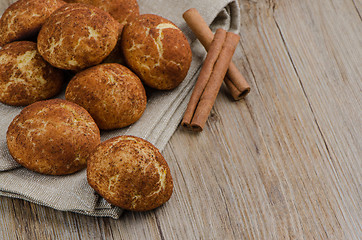 Image showing Cinnamon cookies