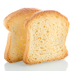 Image showing Golden brown toast