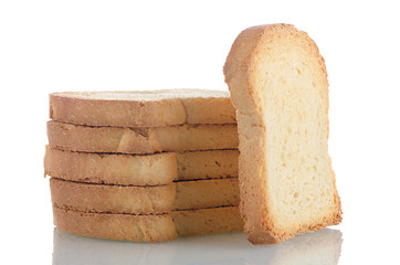 Image showing Golden brown toast