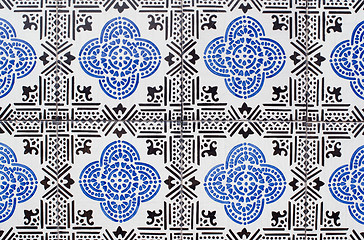 Image showing Ornamental old typical tiles