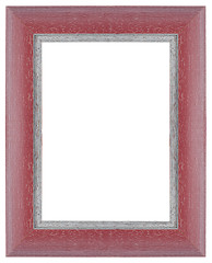 Image showing Pink wooden frame 