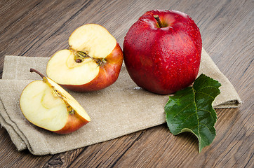 Image showing Apples closeup