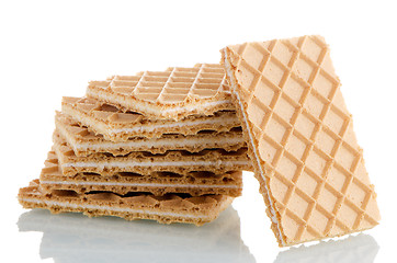 Image showing Vanilla wafers