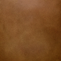 Image showing Brown leather texture closeup