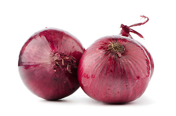 Image showing Red onions