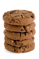 Image showing Chocolate chip cookies