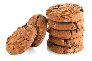 Image showing Stack of cookies