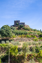 Image showing Old house in the hill