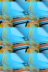 Image showing Abstract 3d background