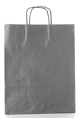 Image showing Grey  paper bag