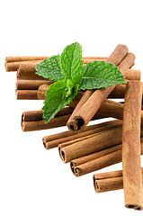 Image showing Cinnamon sticks