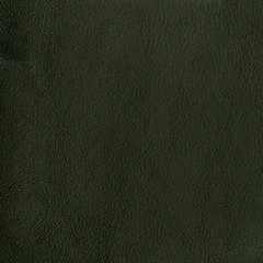 Image showing Green leather texture closeup
