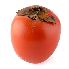Image showing Orange ripe persimmon