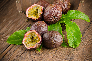 Image showing Passion fruits