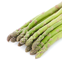Image showing Bunch of green asparagus\r