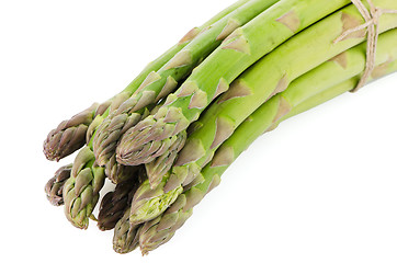 Image showing Bunch of green asparagus\r