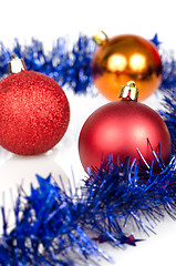 Image showing Christmas balls 