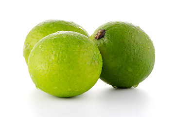 Image showing Fresh green limes