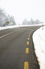 Image showing Snowy Road