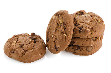 Image showing Chocolate chip cookies