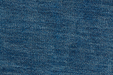 Image showing Jeans fabric texture