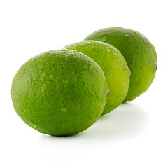 Image showing Fresh green limes