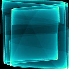 Image showing Abstract 3d background