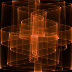 Image showing Abstract 3d background