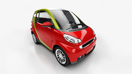 Image showing Small city car