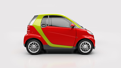 Image showing Small city car