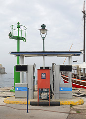 Image showing Marine Fuel Station
