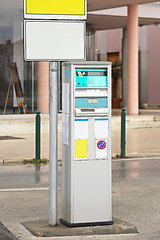 Image showing Parking Ticket Payment Machine