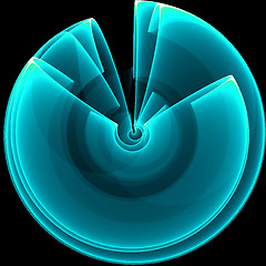 Image showing Abstract 3d background