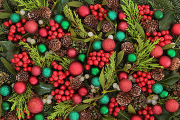 Image showing Festive Christmas Background