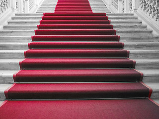 Image showing Red carpet