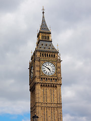 Image showing Big Ben in London