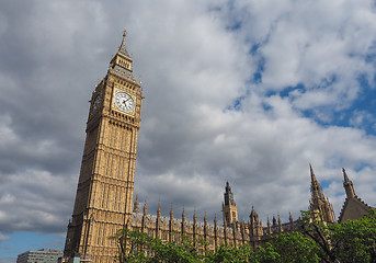 Image showing Houses of Parliament in London