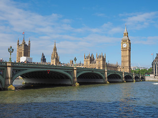 Image showing Houses of Parliament in London