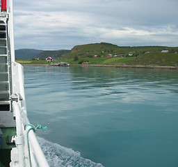 Image showing Boat to Bjarkøy